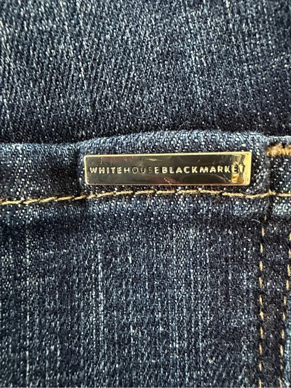 WHBM Everyday Soft Girlfriend Mid Rise Jean